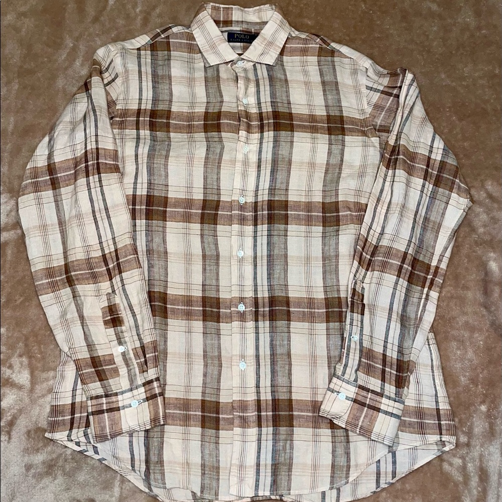 POLO BY RALPH LAUREN LINEN SHIRT